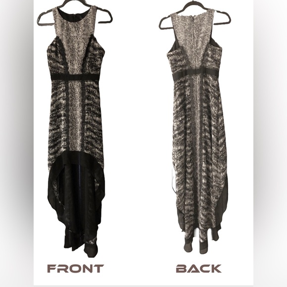 Absolutely gorgeous NWT BCBG MaxAxria “Sienna” Sleeveless Cascading Dress - Picture 2 of 11